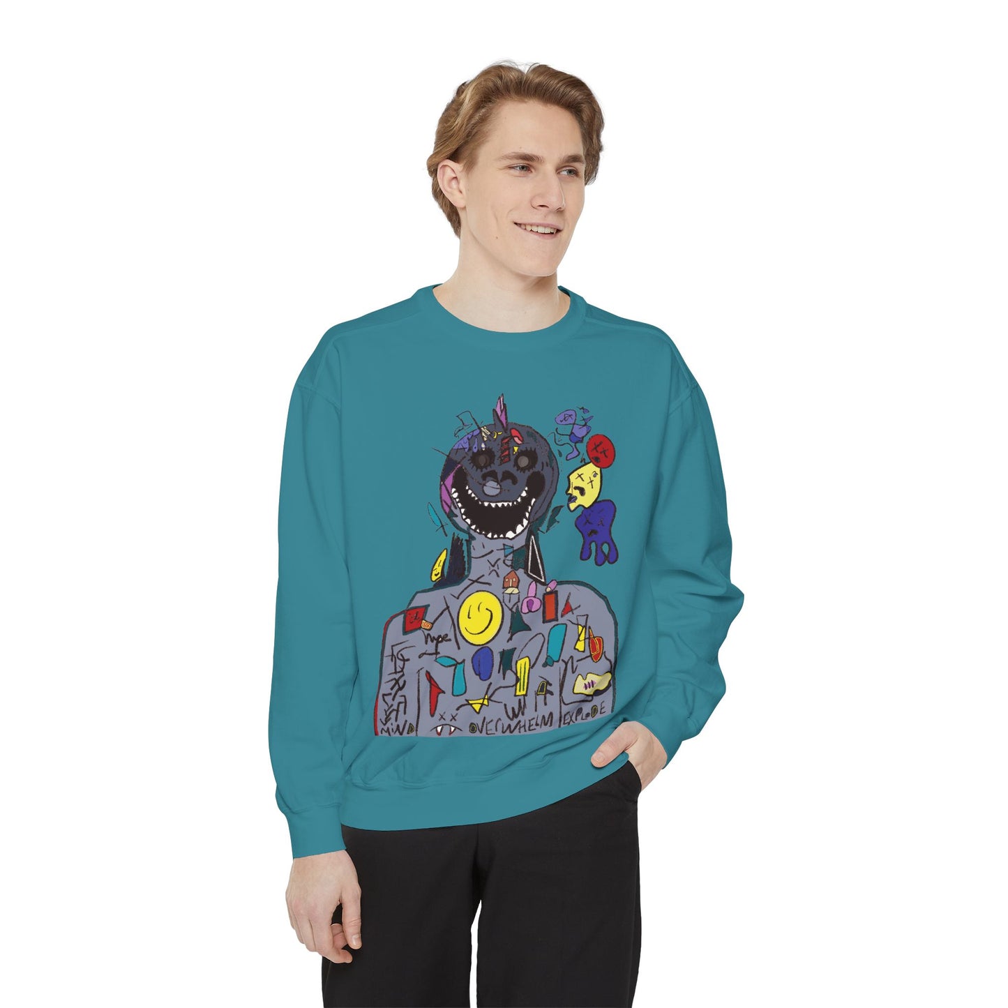 Sweatshirt by SolCreative - "Teefs"